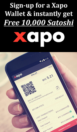 Xapo Promo