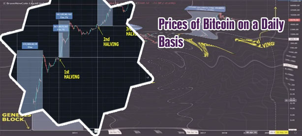 Bitcoin timeline graph